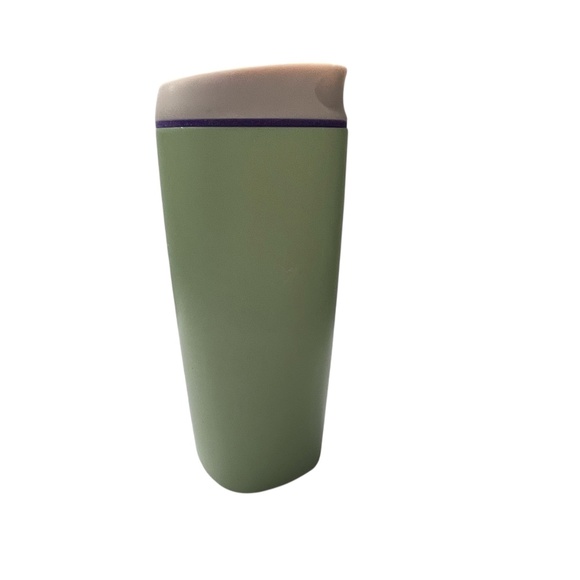 Owala SmoothSip Slider Stainless Steel Travel Mug 20oz 590 ml Green Purple Grey - Picture 3 of 7